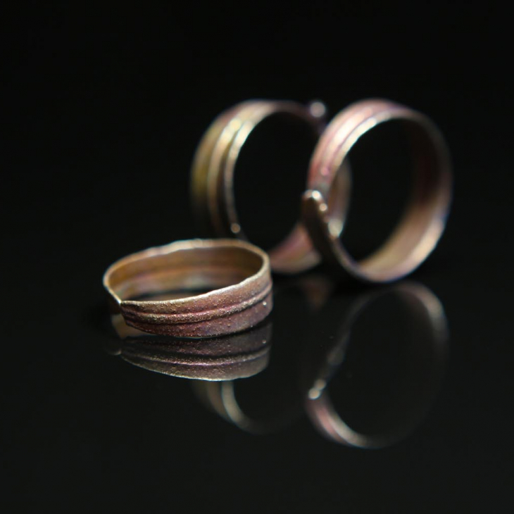 Кольцо в серебре Melancholy, Облепиха, фото 2